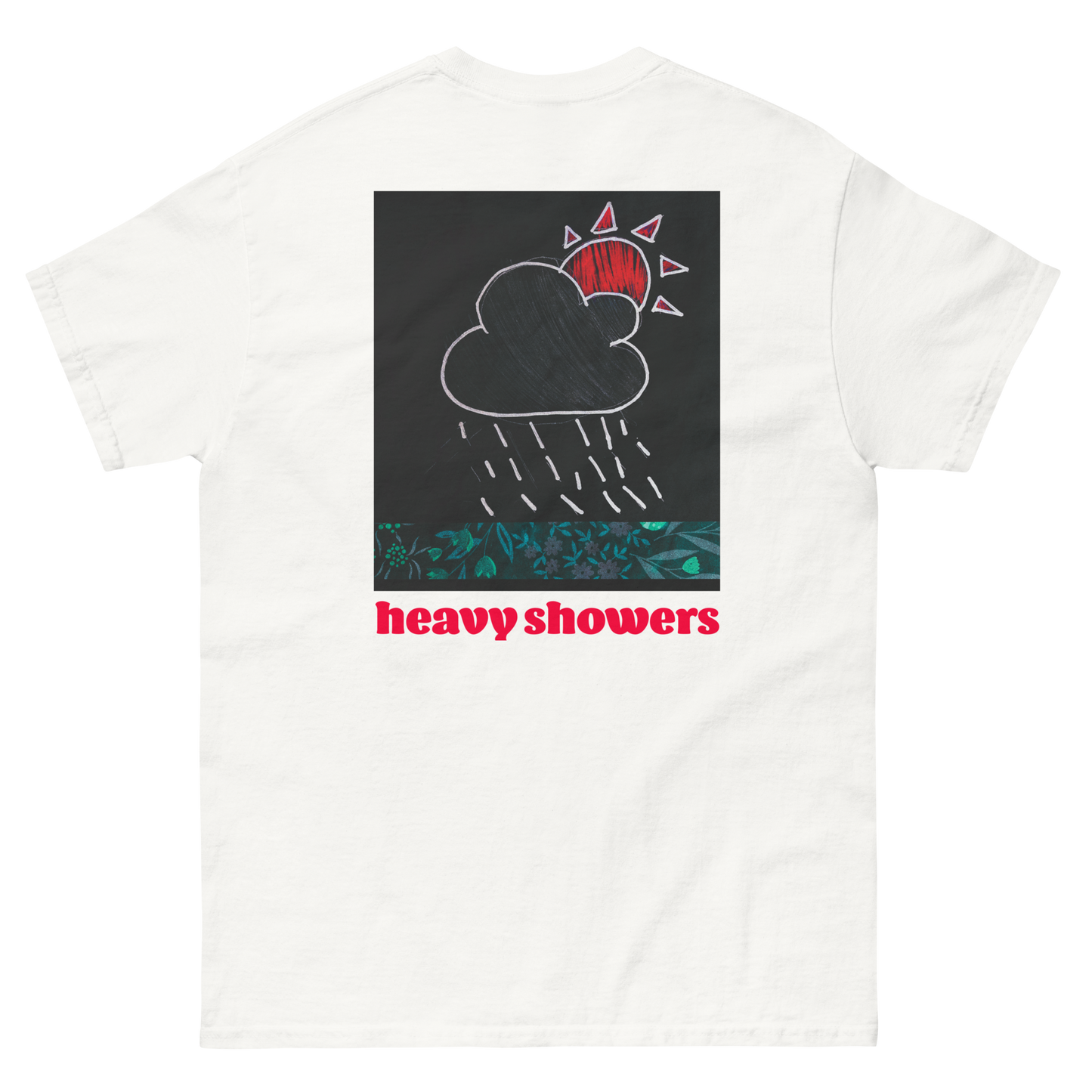 HEAVY SHOWERS // LIGHT // BACK PRINT TEE